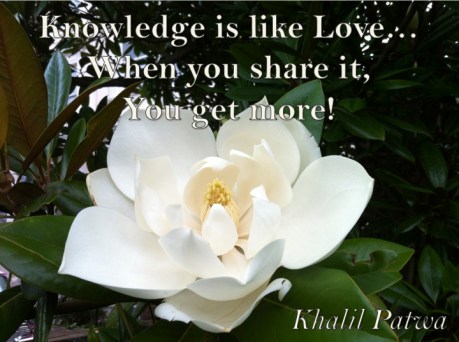 Knowledge is like Love